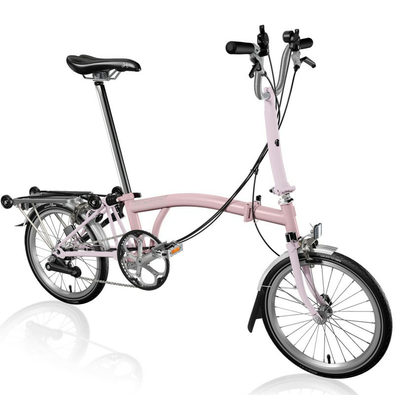 Brompton M6R Sakura Pink Sports Equipment Bicycles Parts