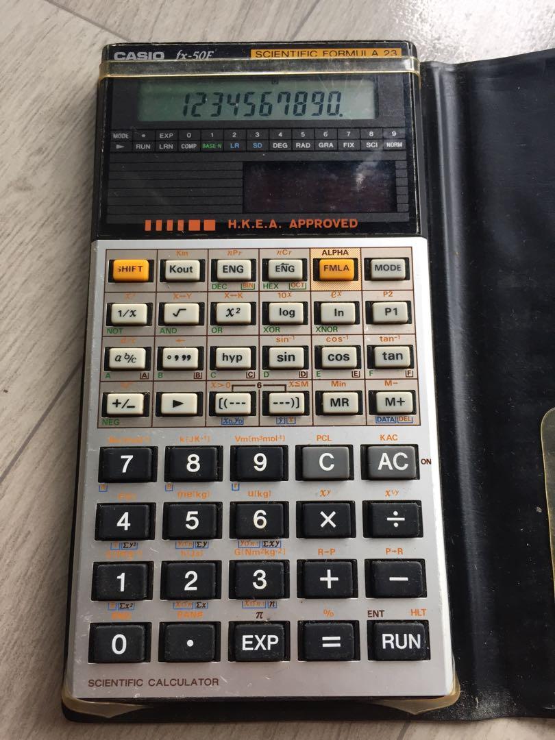 Fx50 calculator clearance