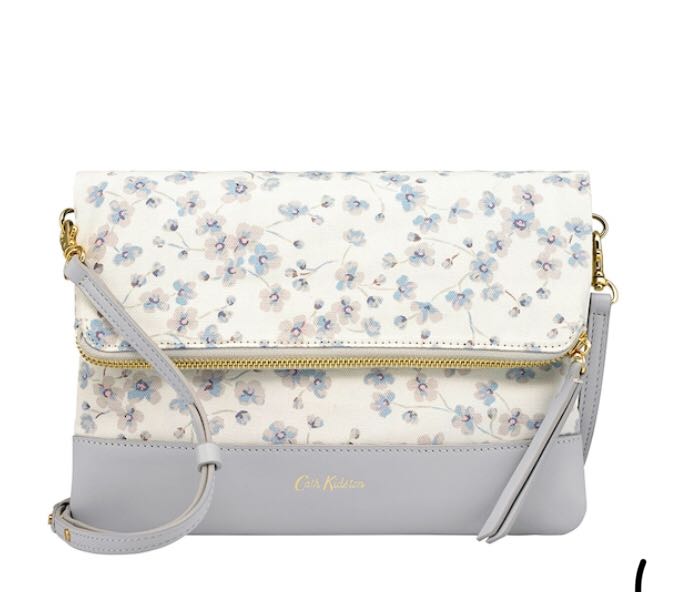Cath kidston shop leather foldover clutch