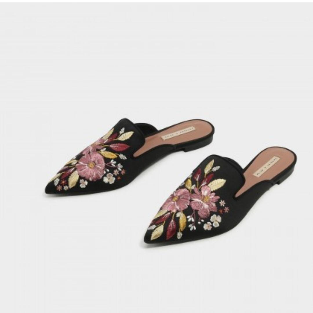embroidered flats womens
