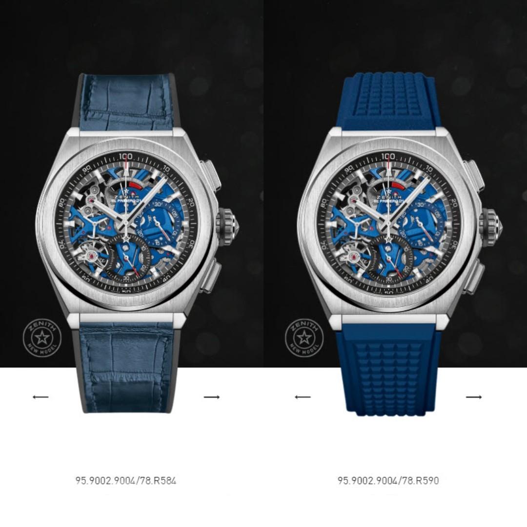 Cheap Like New Zenith Defy El Primero 21 Chronograph Blue 44mm