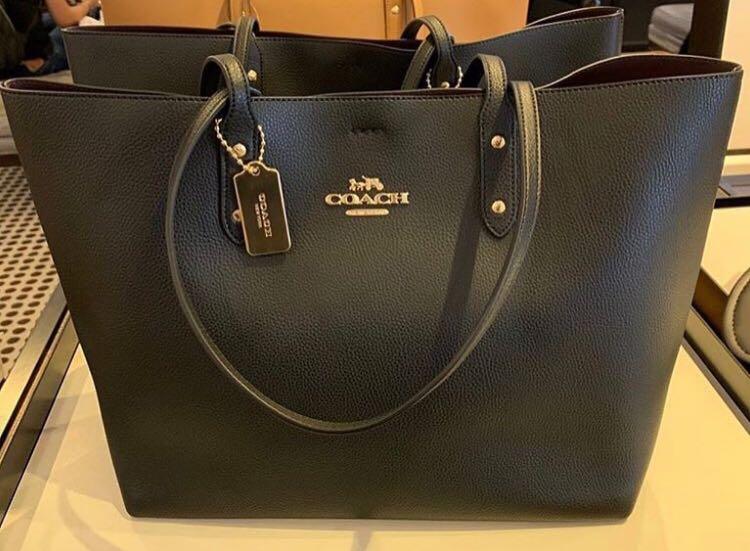Coach Town Tote in Black Luxury Bags Wallets on Carousell