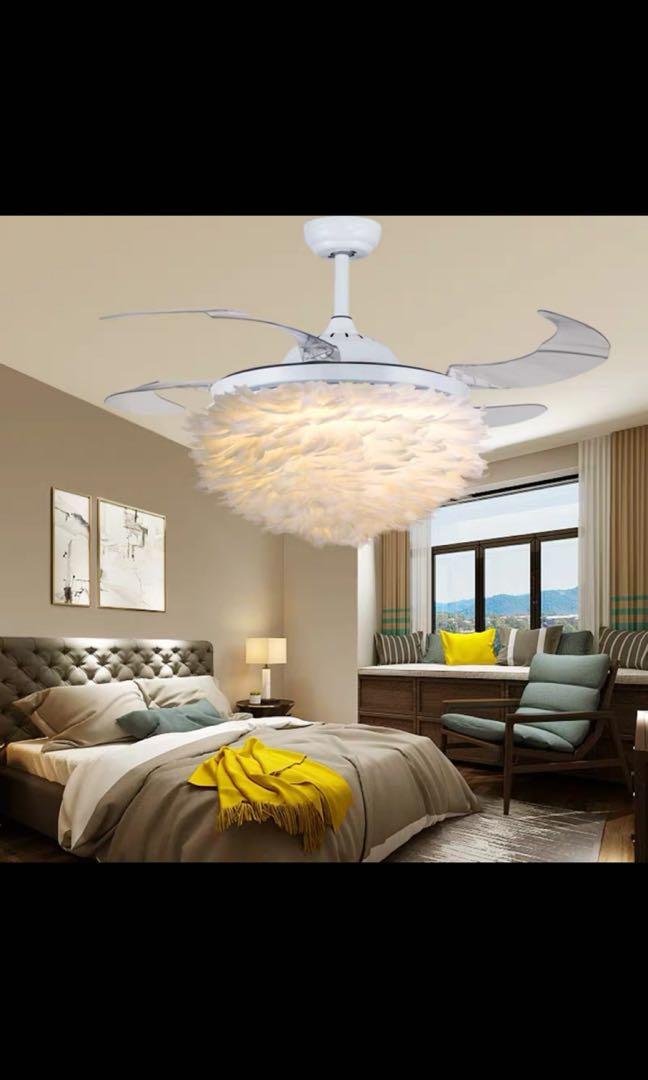 Designer Stealth Ceiling Fan Home Appliances Cooling Air