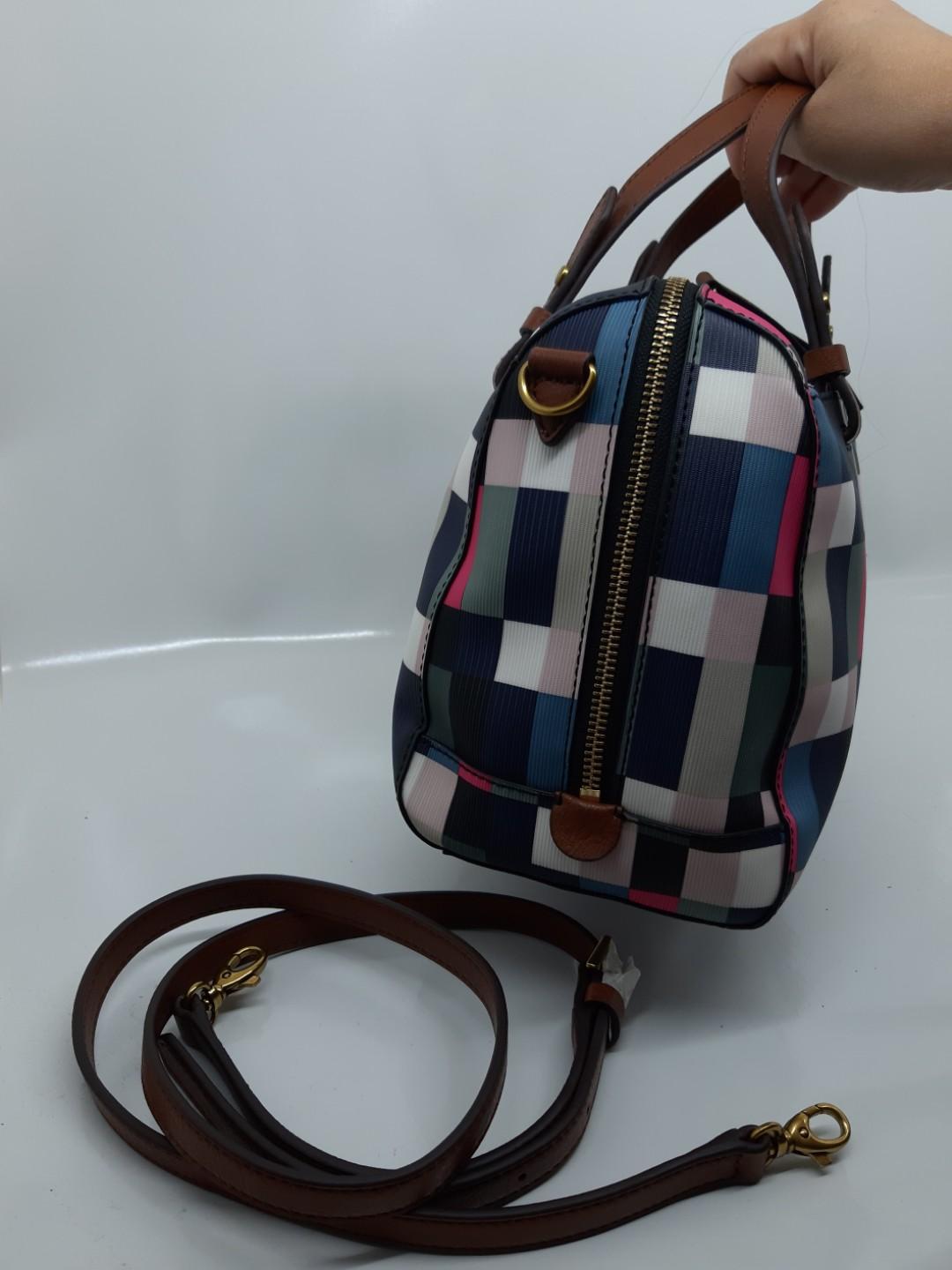 Fossil rachel 2024 satchel bright multi