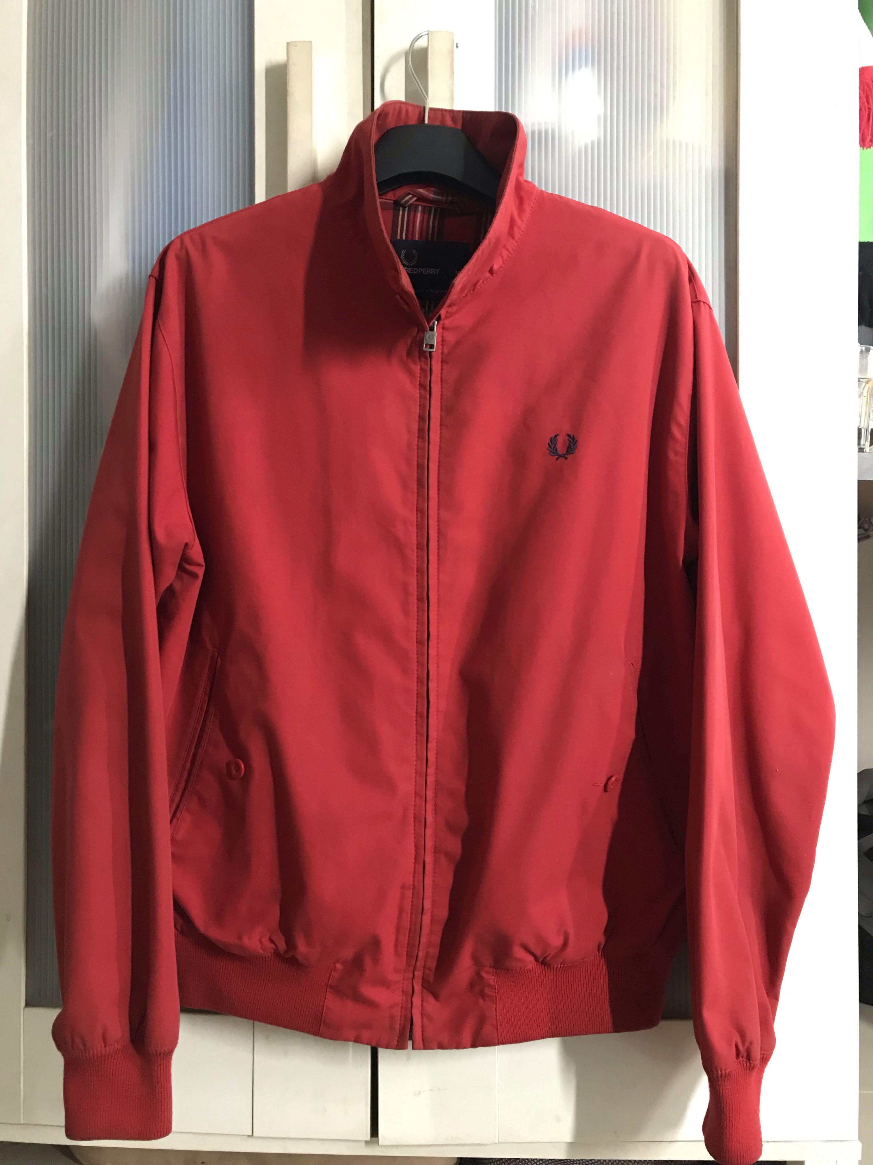 Fred perry harrington red 2025