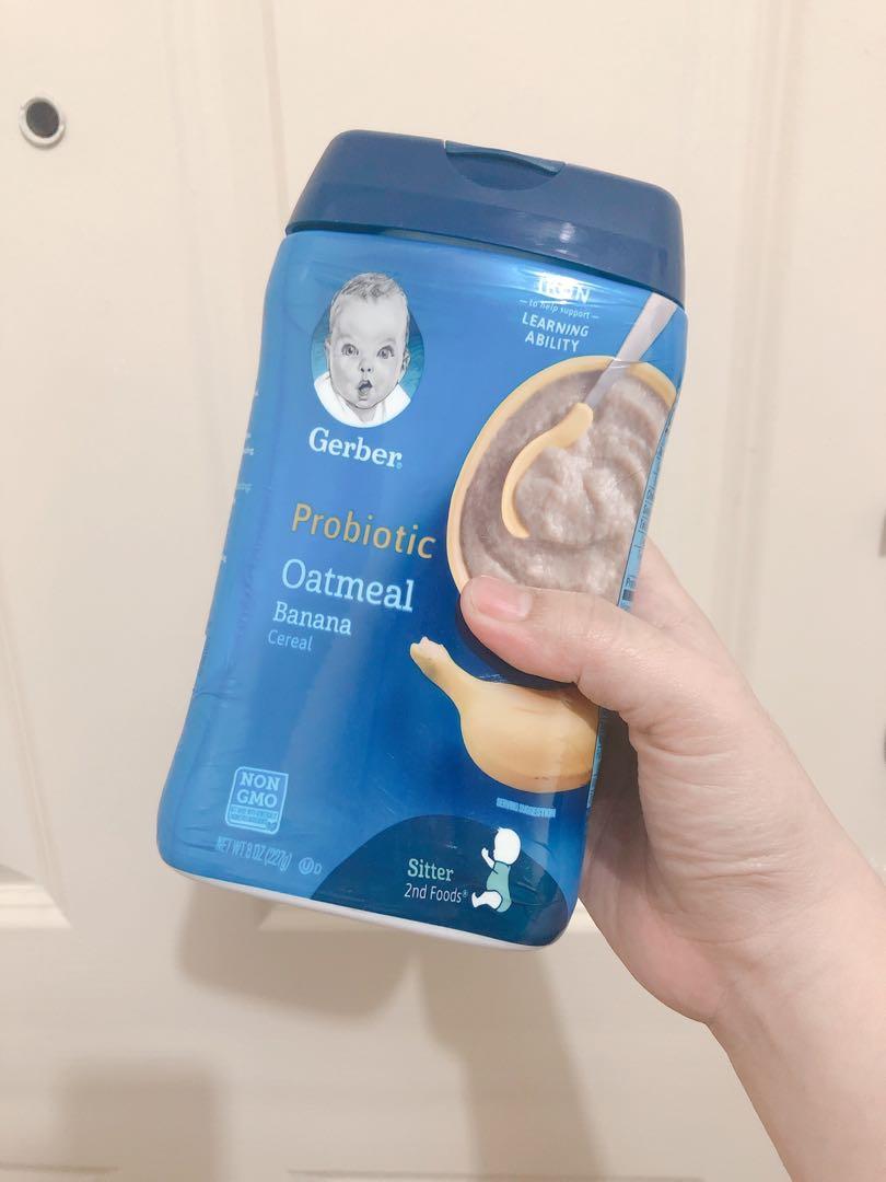 probiotic oatmeal banana cereal