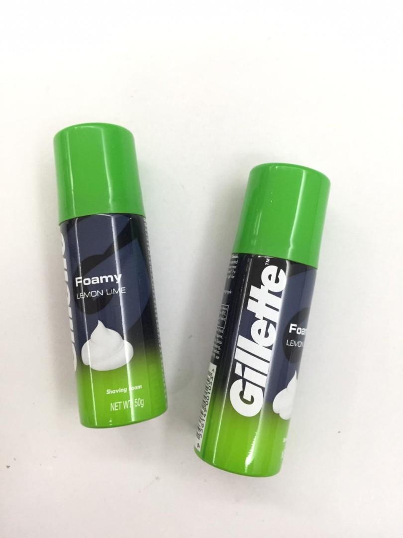 Gillette Foamy Lemon Lime 50 Gram Health Beauty Skin Bath