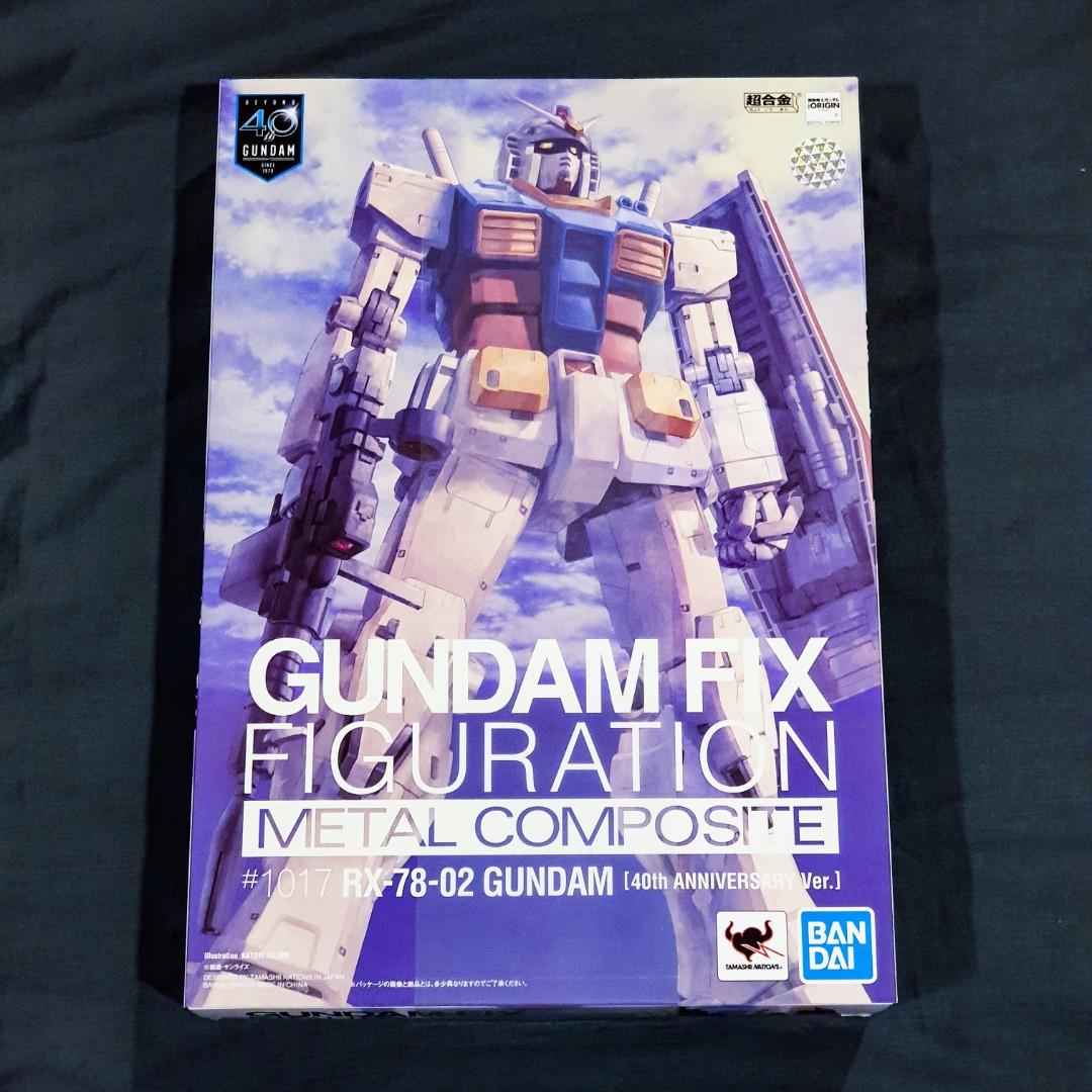 Gundam Fix Figuration Metal Composite Rx 78 2 40th Anniversary Ver Toys Games Bricks Figurines On Carousell