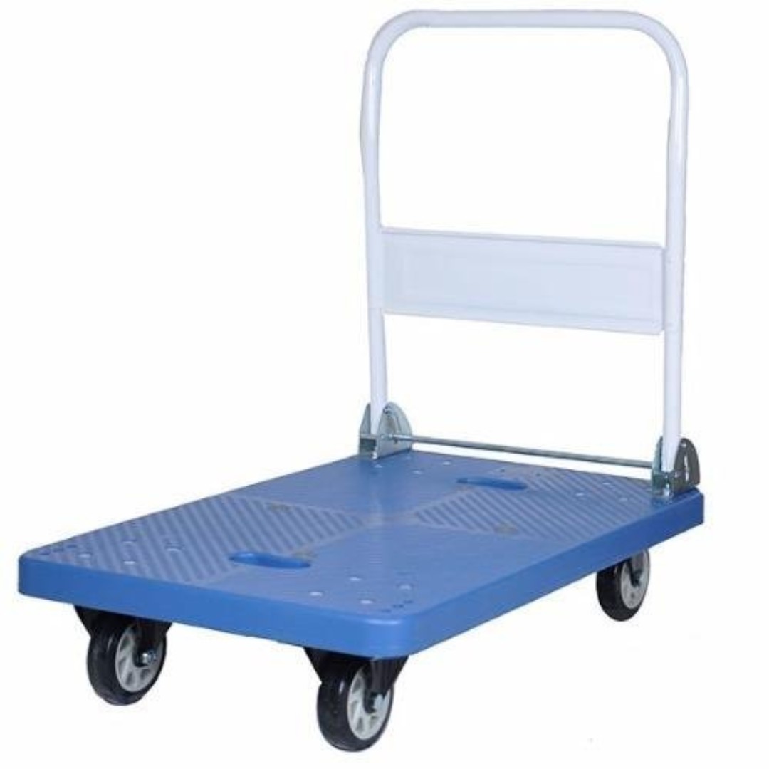 Hard Plastic Platform Push Cart Handtruck Hand truck Pushcart Push Cart