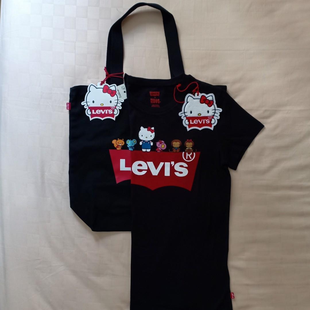 levi's hello kitty tote bag