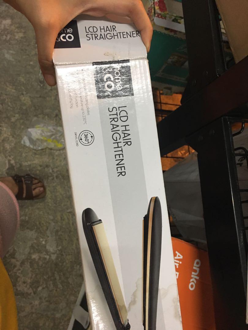 Home and co hair straightener store