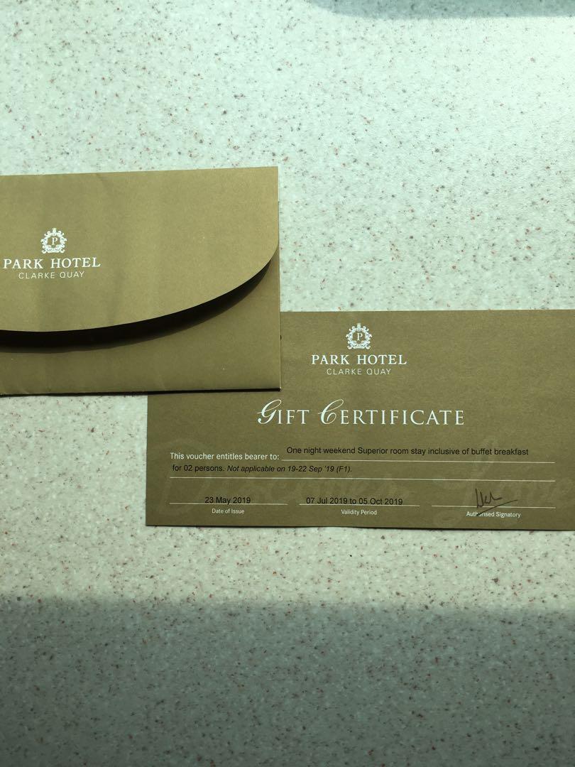 Hotel Stay Voucher Everything Else On Carousell