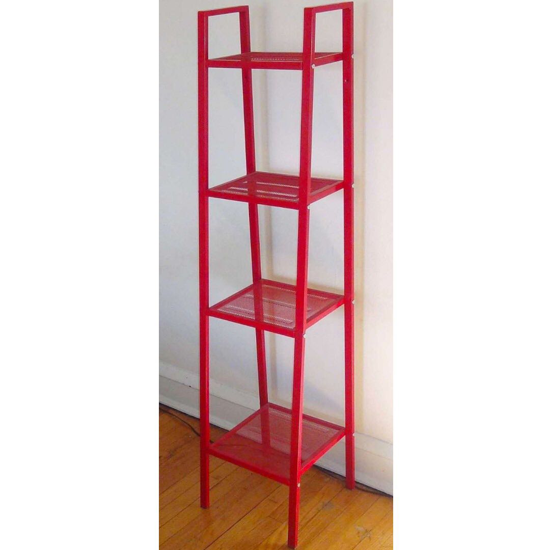 Ikea shelves deals red