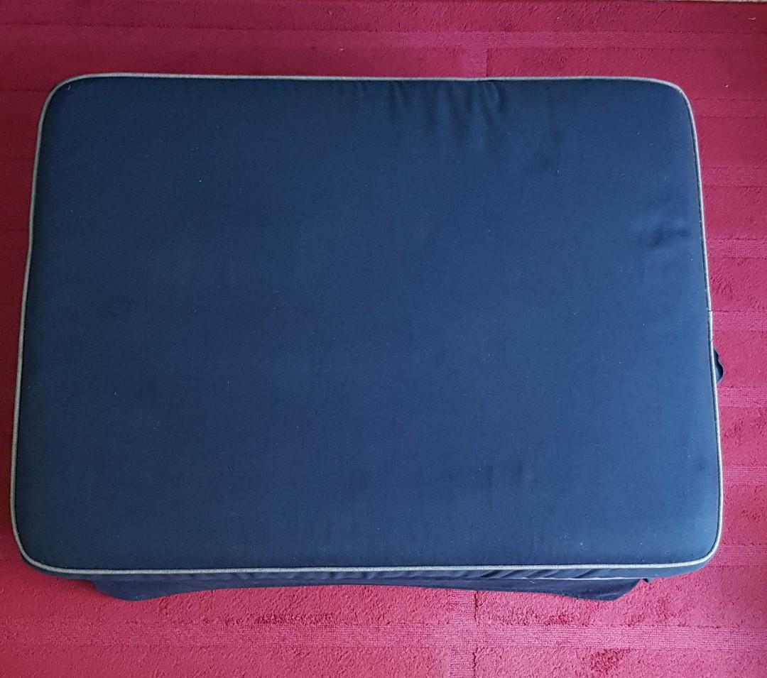 Ikea ottoman storage box, Furniture & Home Living, Home Improvement