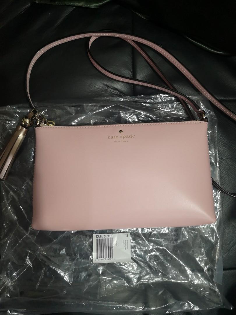 Kate Spade Ivy Street Amy Rose Jade Cross Body Bag, Luxury, Bags & Wallets  on Carousell