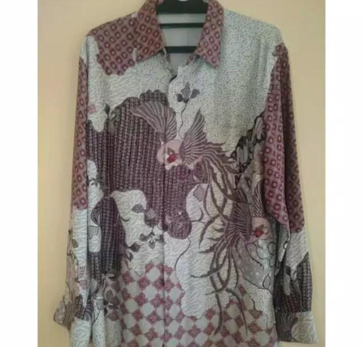 Kemeja Batik Keris Pria Lengan Panjang Preloved Fesyen Pria Pakaian Atasan Di Carousell
