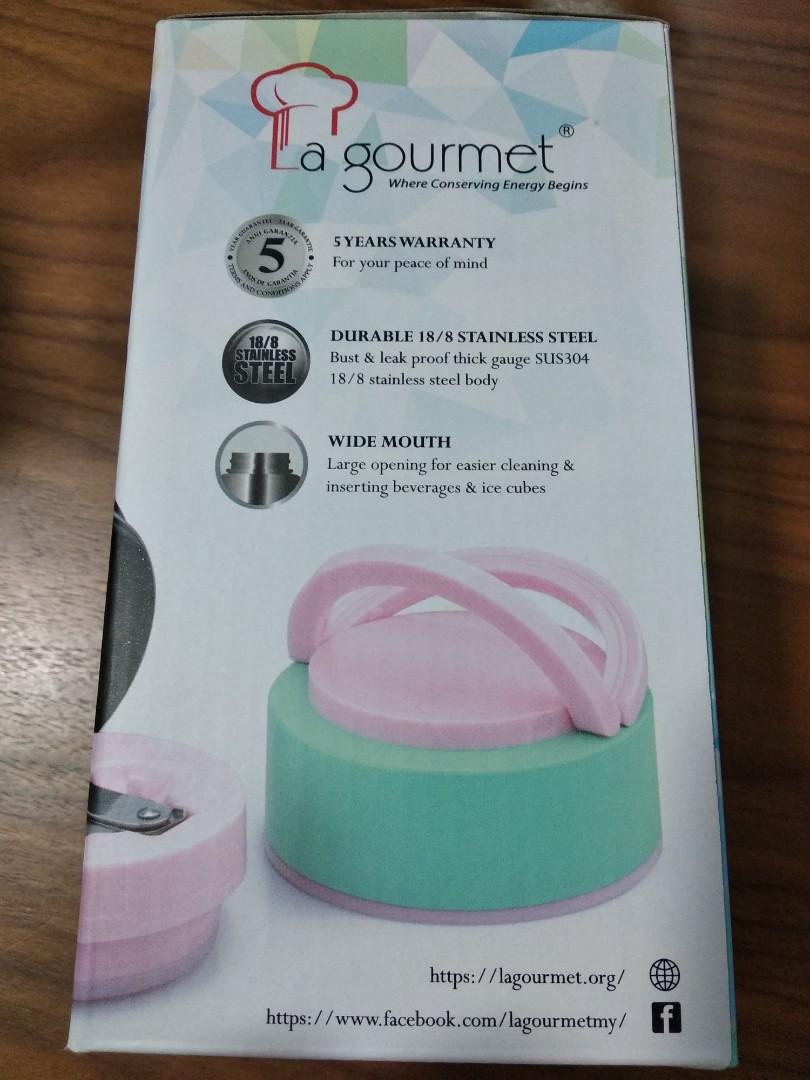 La Gourmet 0 75l Thermal Cooker Pot Home Appliances Kitchenware On Carousell
