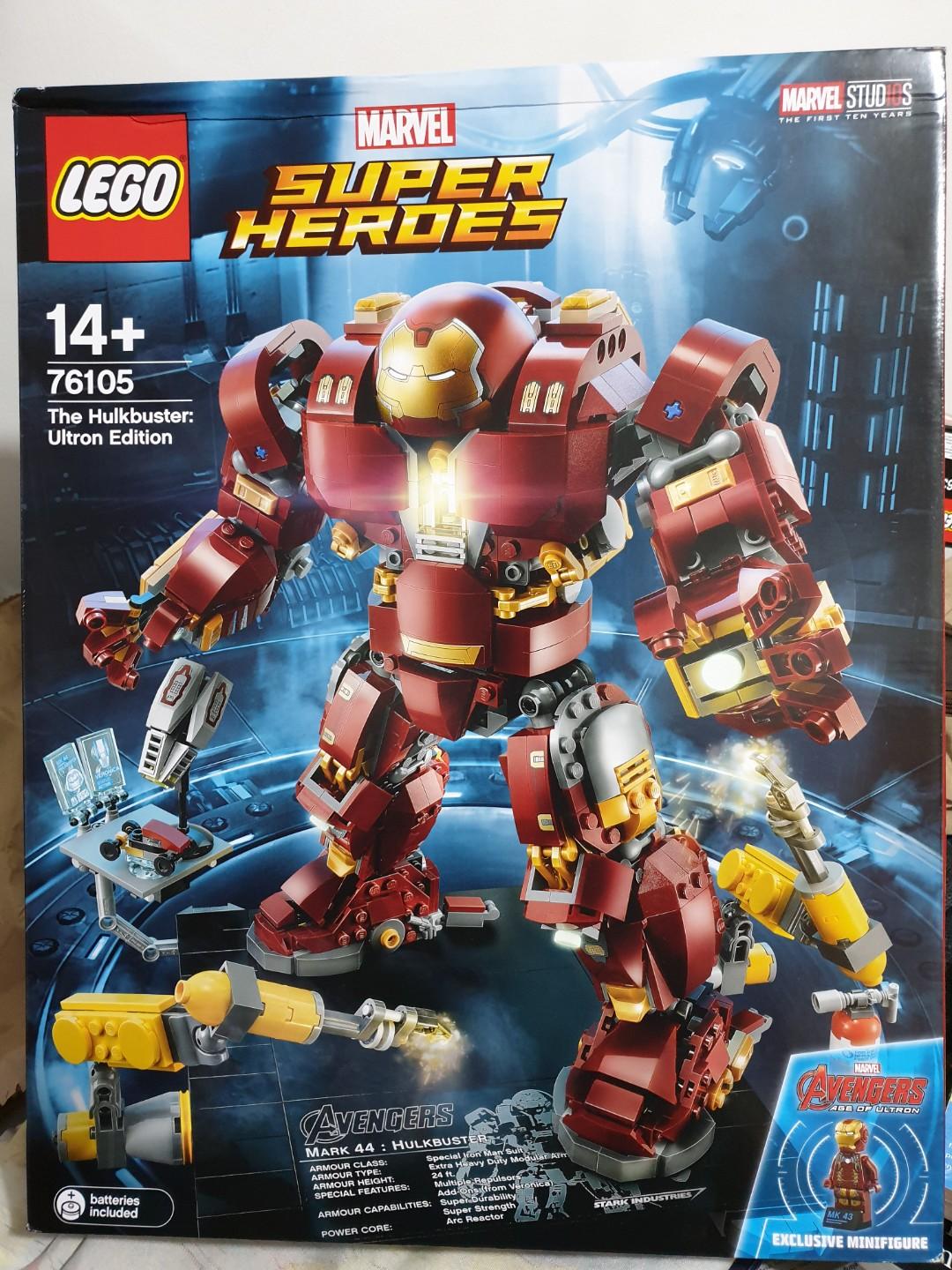 Lego Hulkbuster Age Of Ultron Ucs Toys Games Toys On Carousell