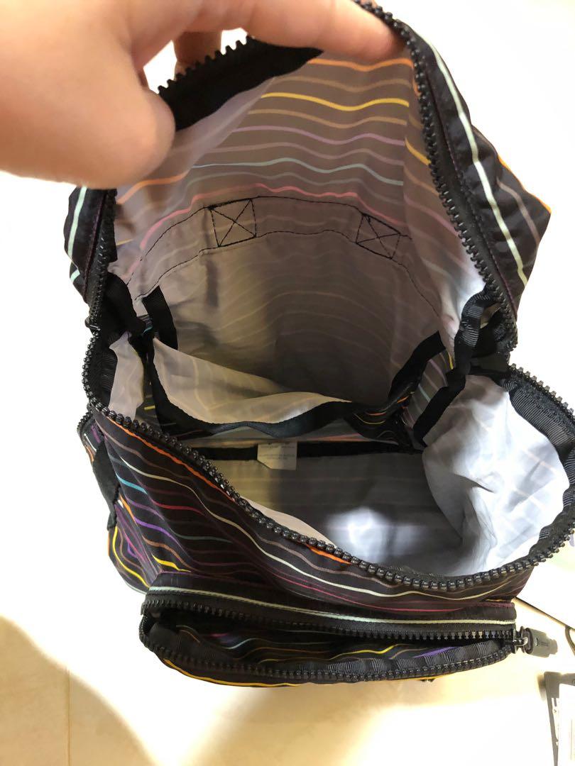 LeSportsac Portable Backpack Lestripe Travel Women s Fashion Bags Wallets Backpacks on Carousell