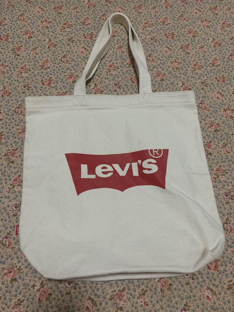 Levi's Canvas Tote Bag, Women's Fashion 