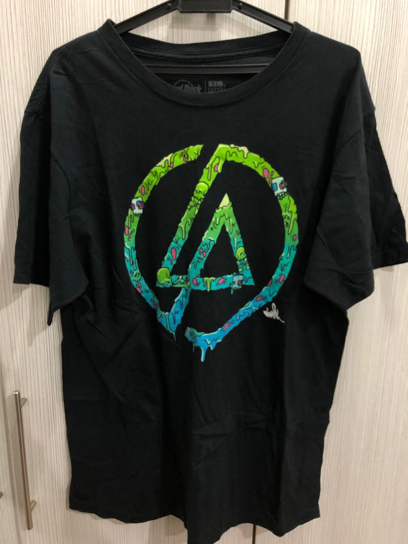 Linkin park hard rock cafe t shirt clearance