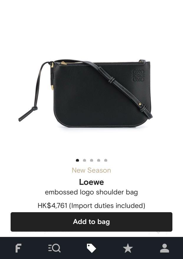 Loewe double cheap zip