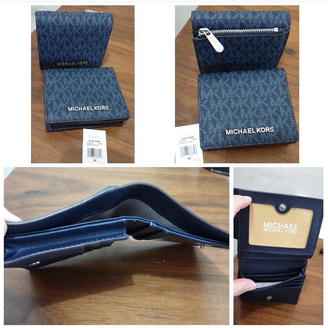 michael kors small trifold wallet