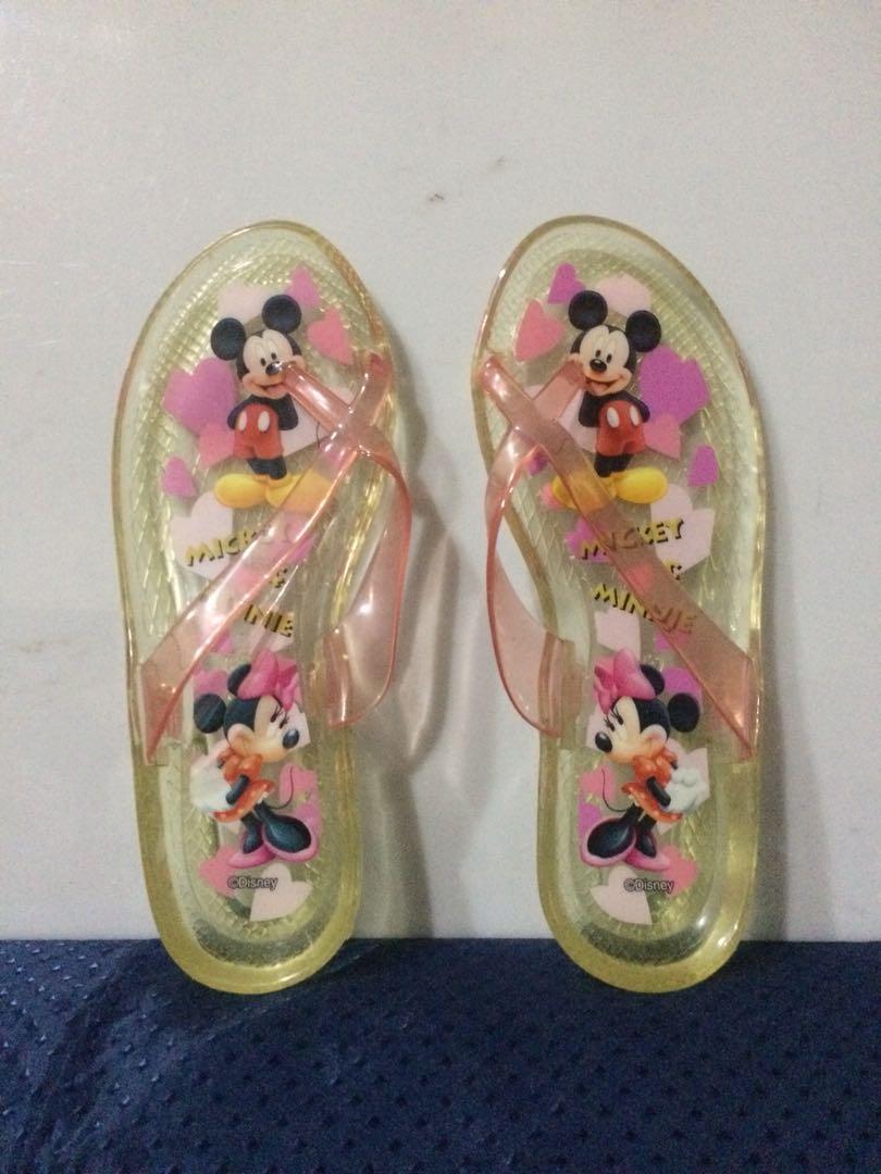 Mickey Mouse slippers (Category: Slippers and slides) located in Manila. Submitted by hellokitty_mnl (Listing ID 244484482, Image 1). Description: .
