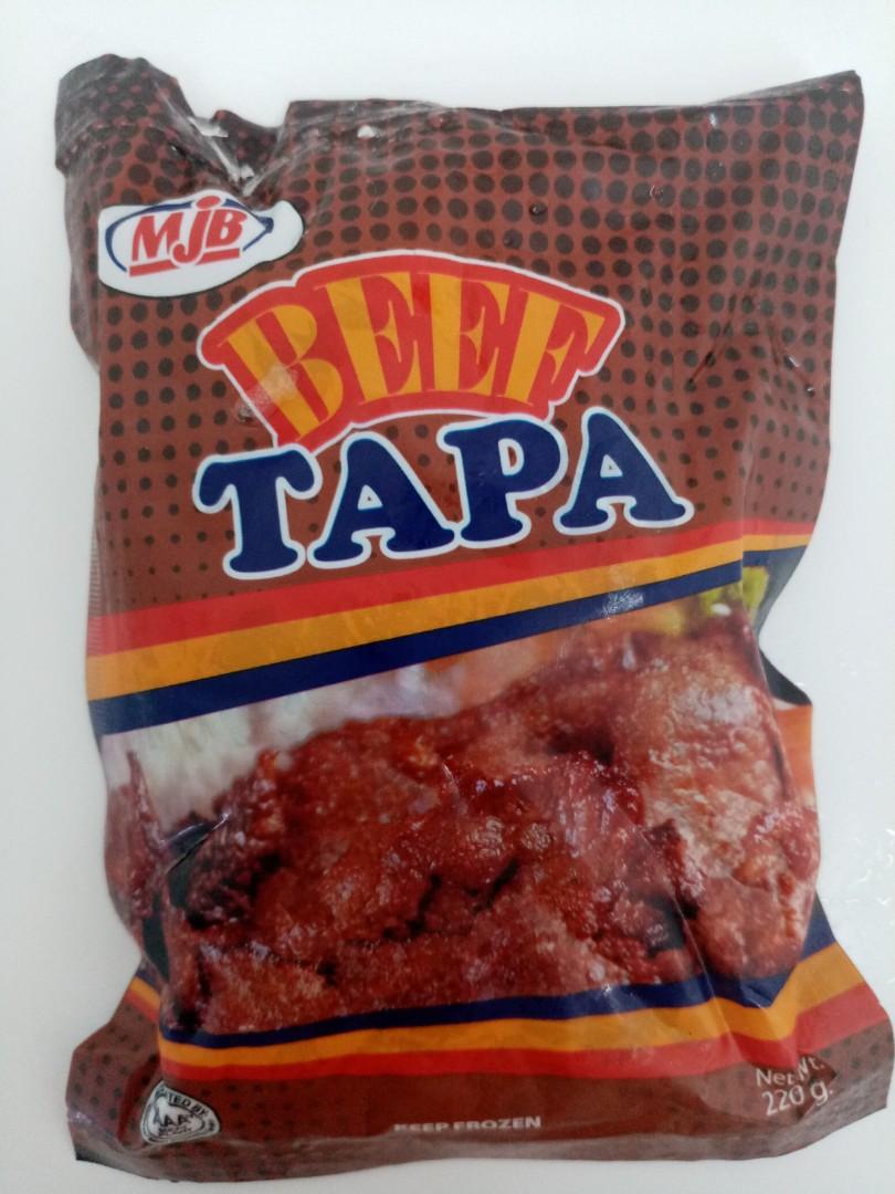 Mjb Products Beef Tapa Food Drinks On Carousell