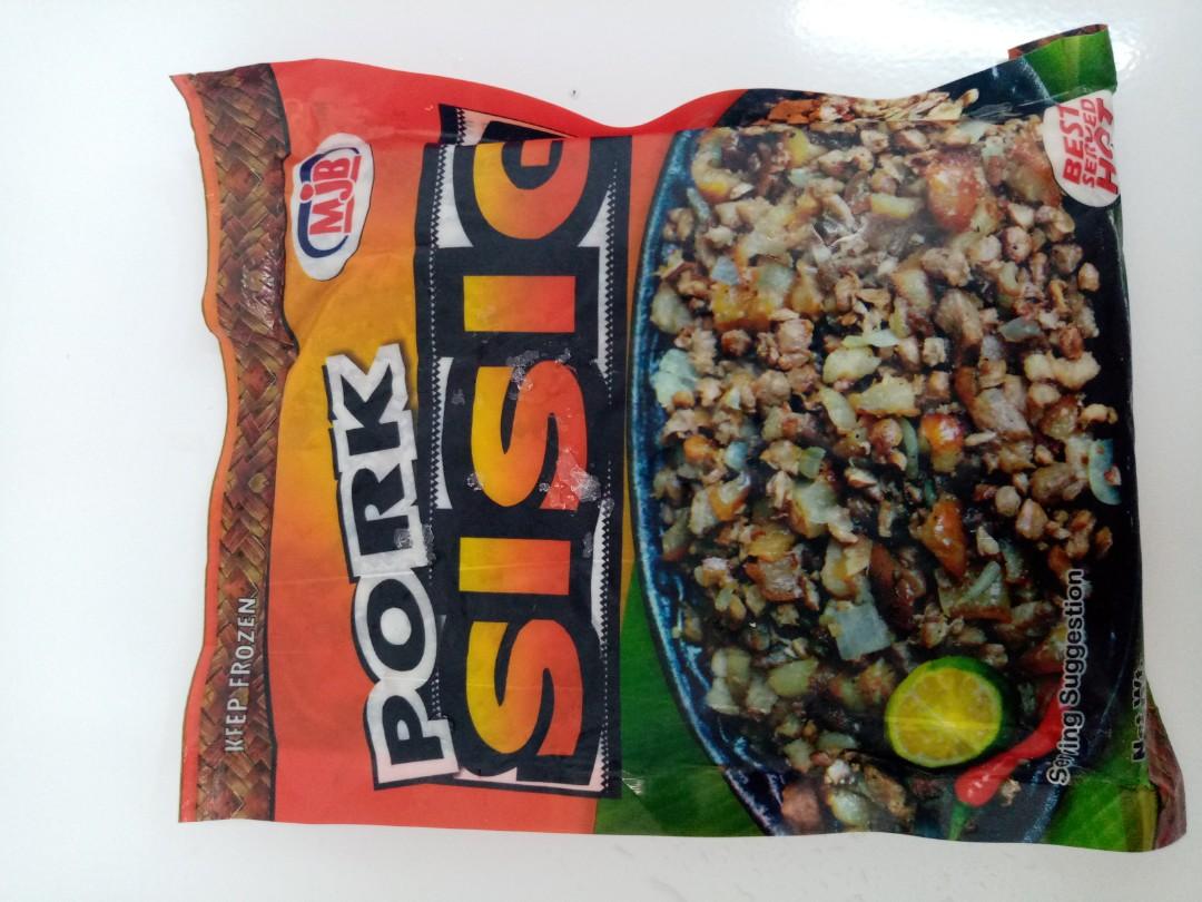 Mjb Products Pork Sisig Food Drinks On Carousell