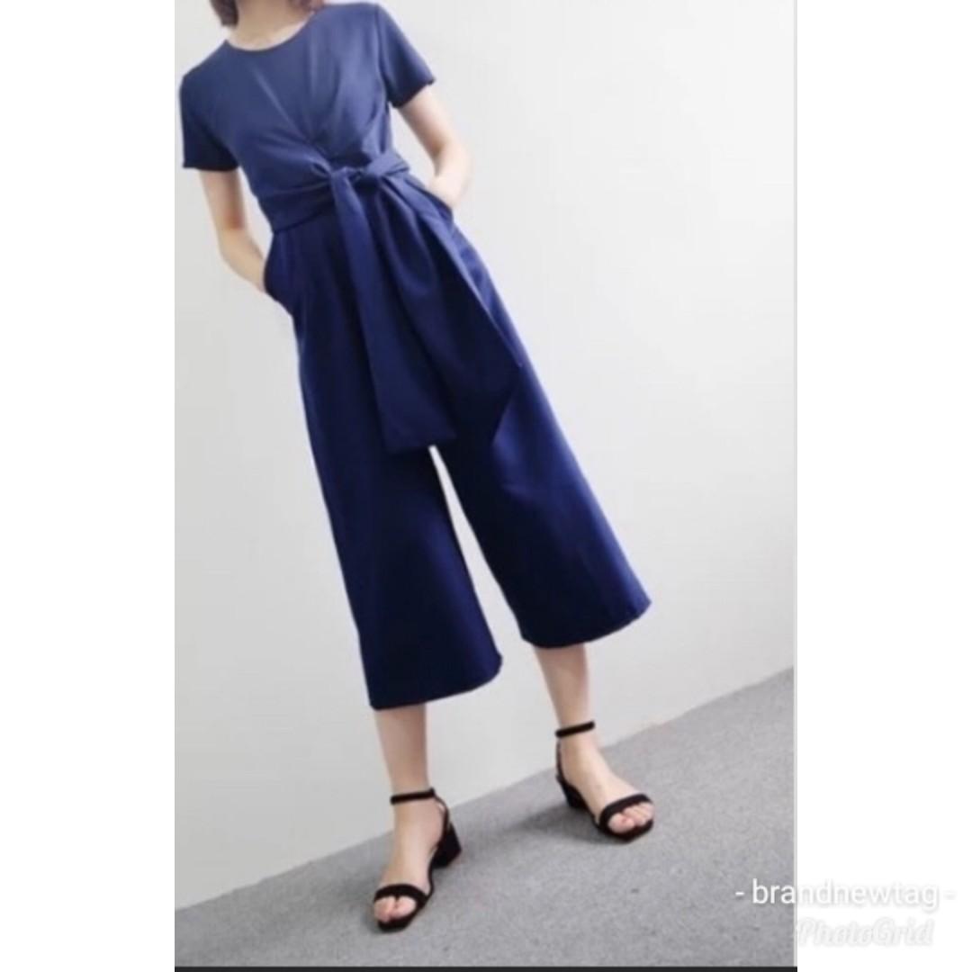 navy blue jumpsuit uk