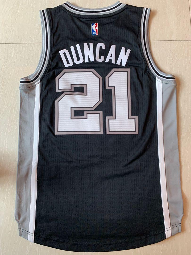spurs duncan jersey