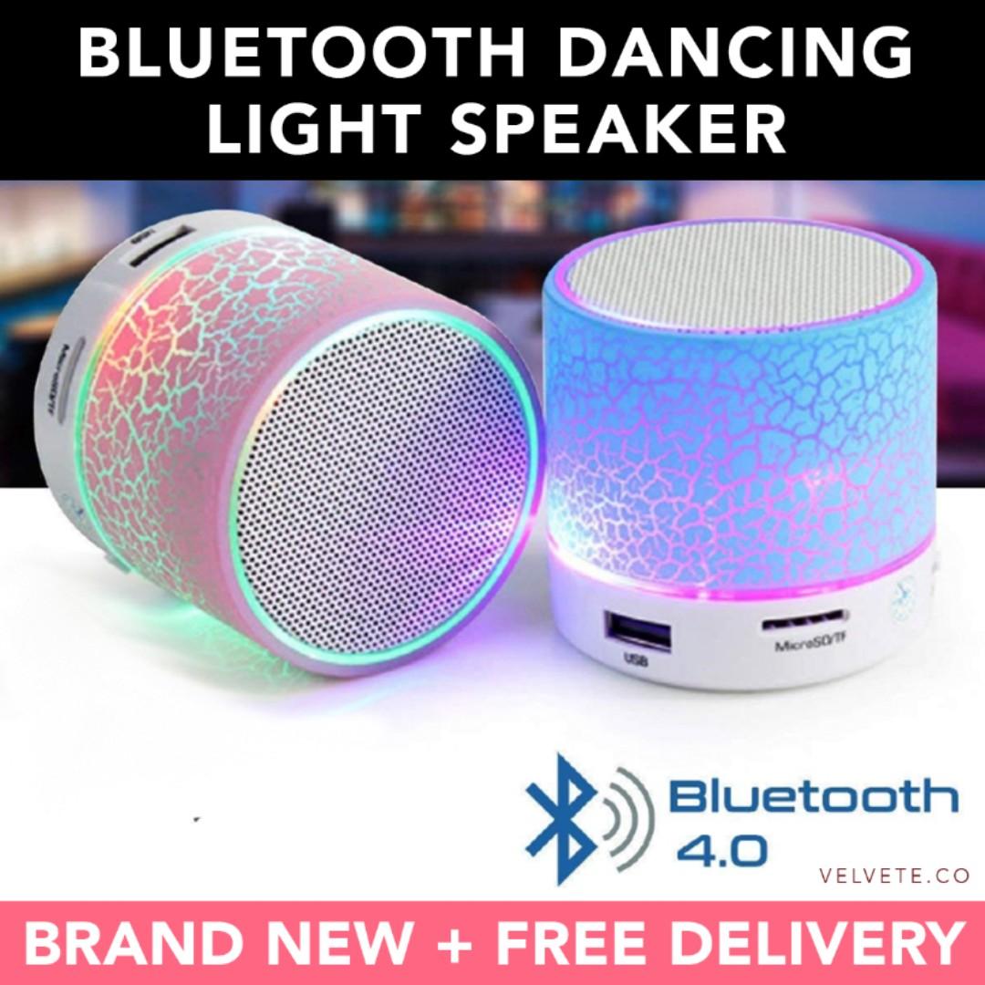 bluetooth dancing light speaker