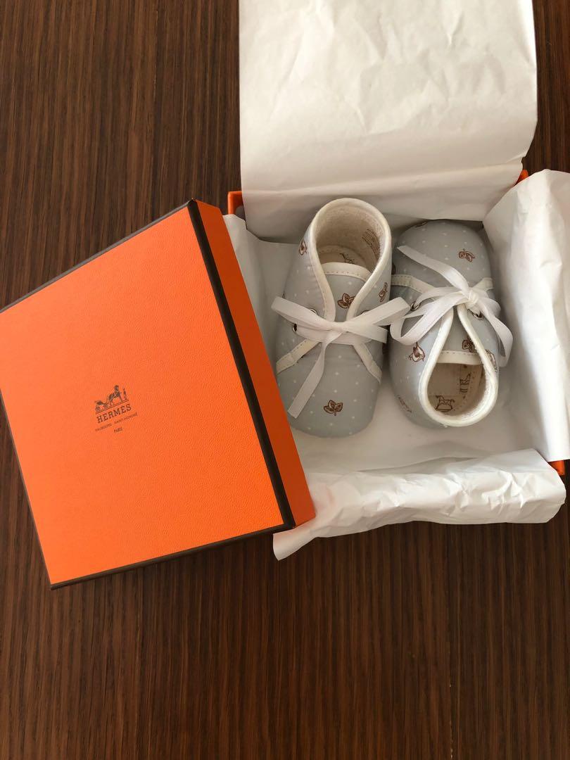 Hermes baby booties hot sale