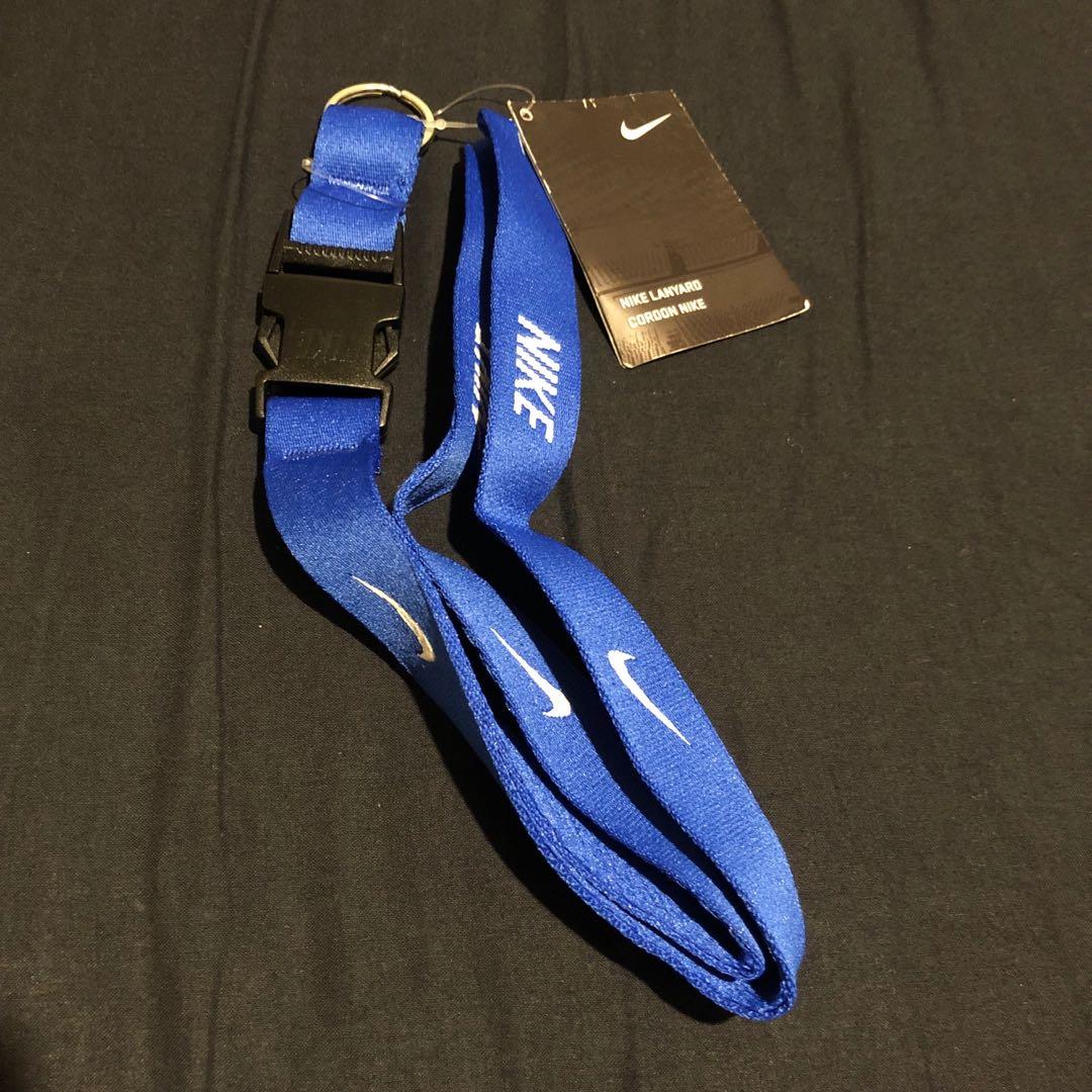 Blue cheap nike lanyard