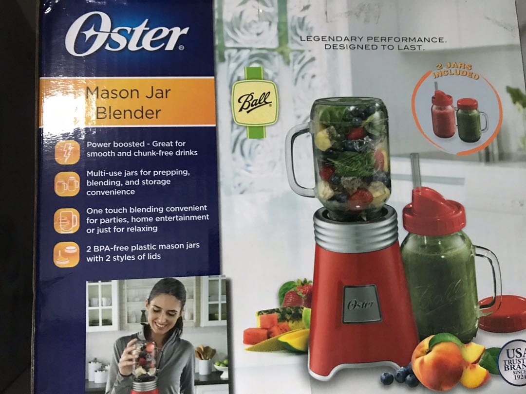 Oster Mason Jar Blender, TV & Home Appliances, Kitchen Appliances
