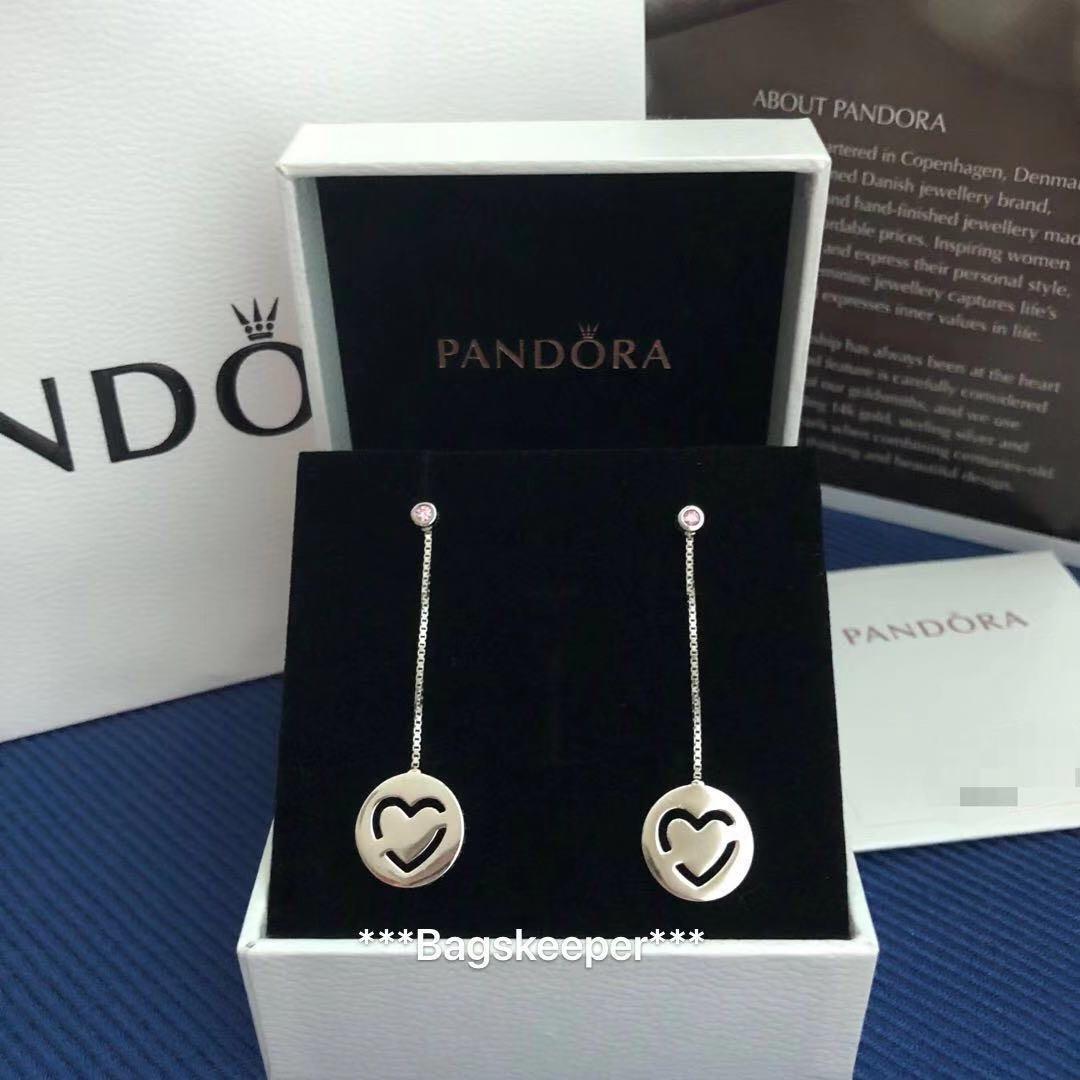 Pandora pure love dangle earrings sales