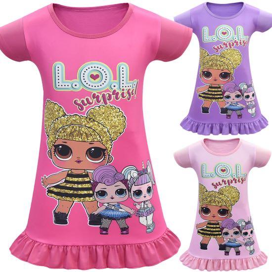 Po Lol Surprise Doll Dress Babies Kids Girls Apparel 4 To 7