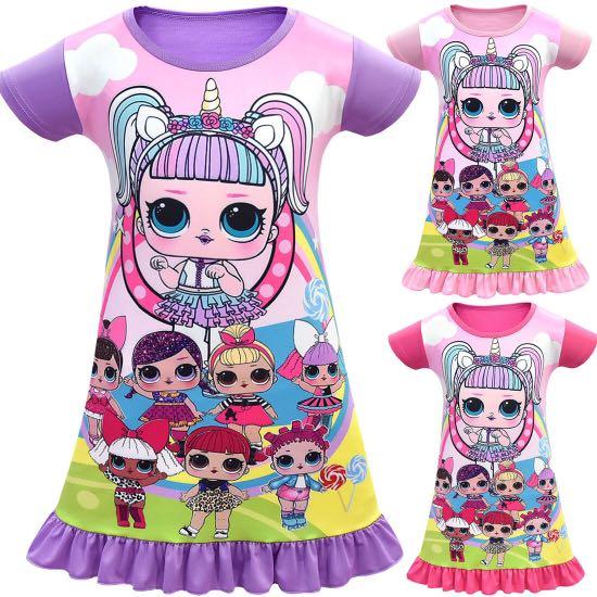 Po Lol Surprise Doll Dress Babies Kids Girls Apparel 4 To 7