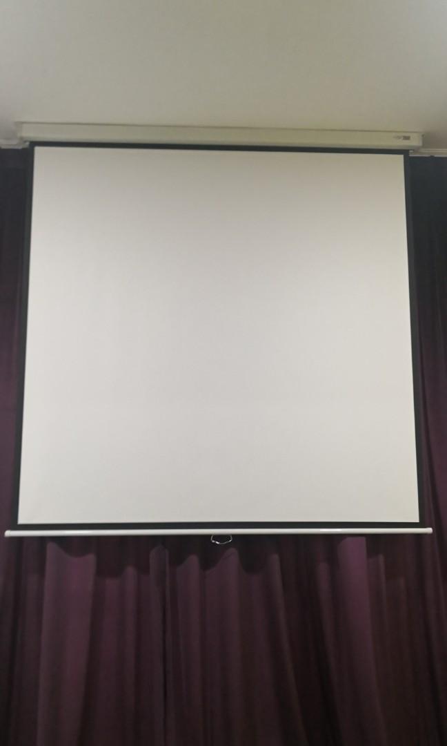 Projector Screen Wall Ceiling Mounted Home Furniture