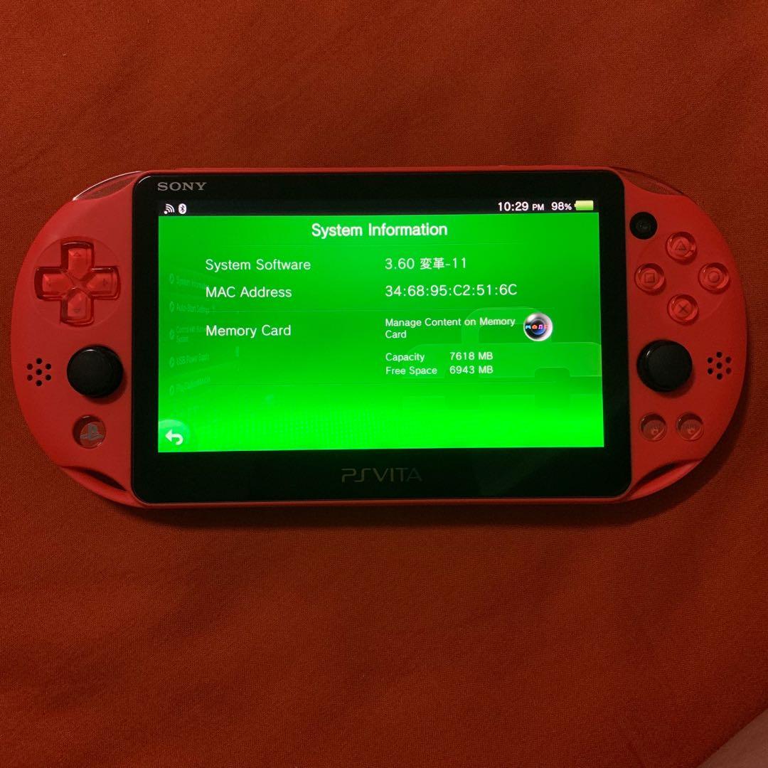 PS VITA SLIM Orange Color Video Gaming Video Game Consoles ps-vita-slim-orange-color-video-gaming-video-game-consoles