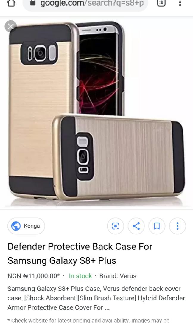 Samsung S8 Plus Mobile Phones Tablets Mobile Tablet Accessories Cases Sleeves On Carousell