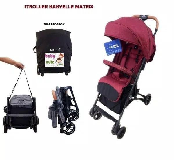 sewa pangandaran stroller cabin size babyellle rental peralatan baby