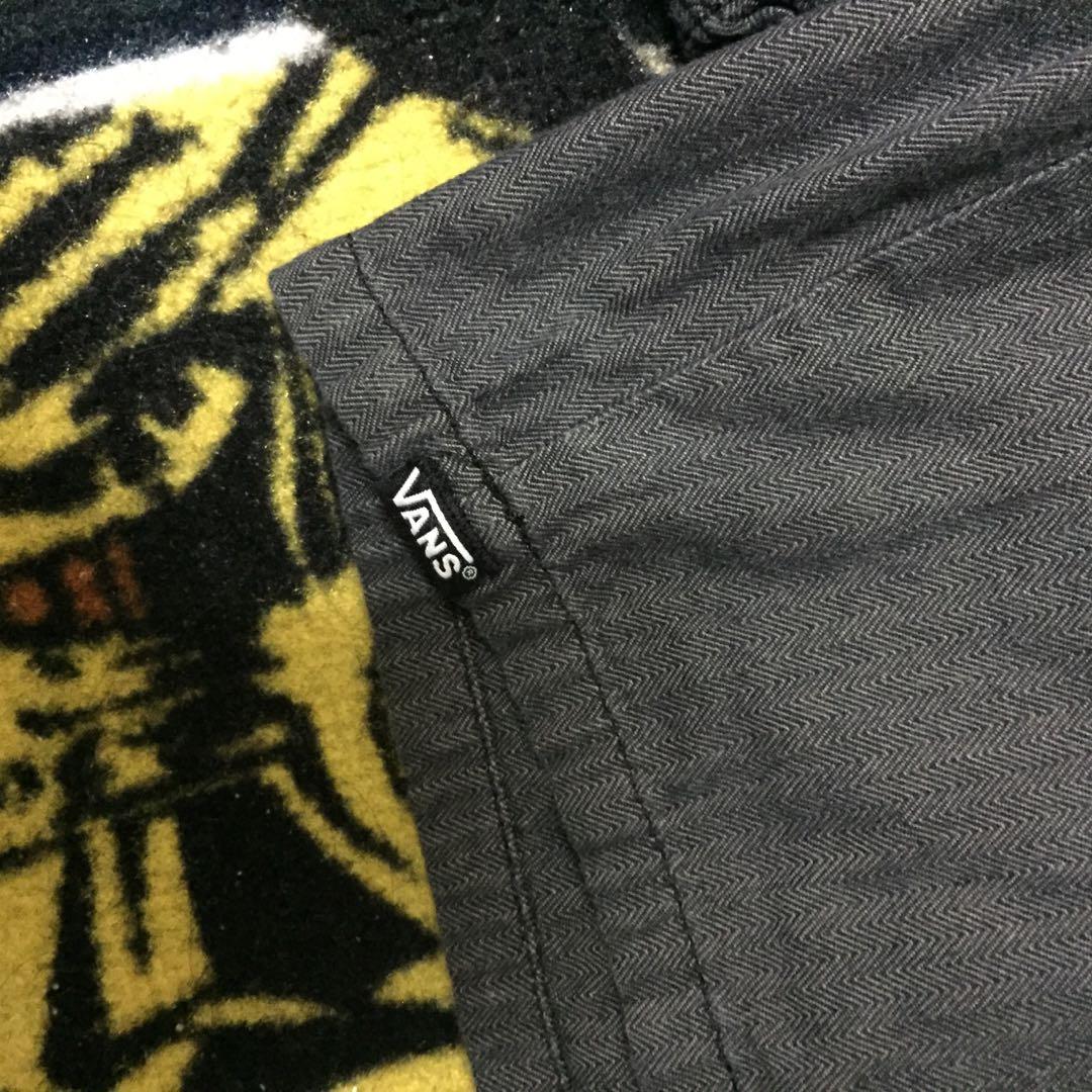 vans pants mens yellow