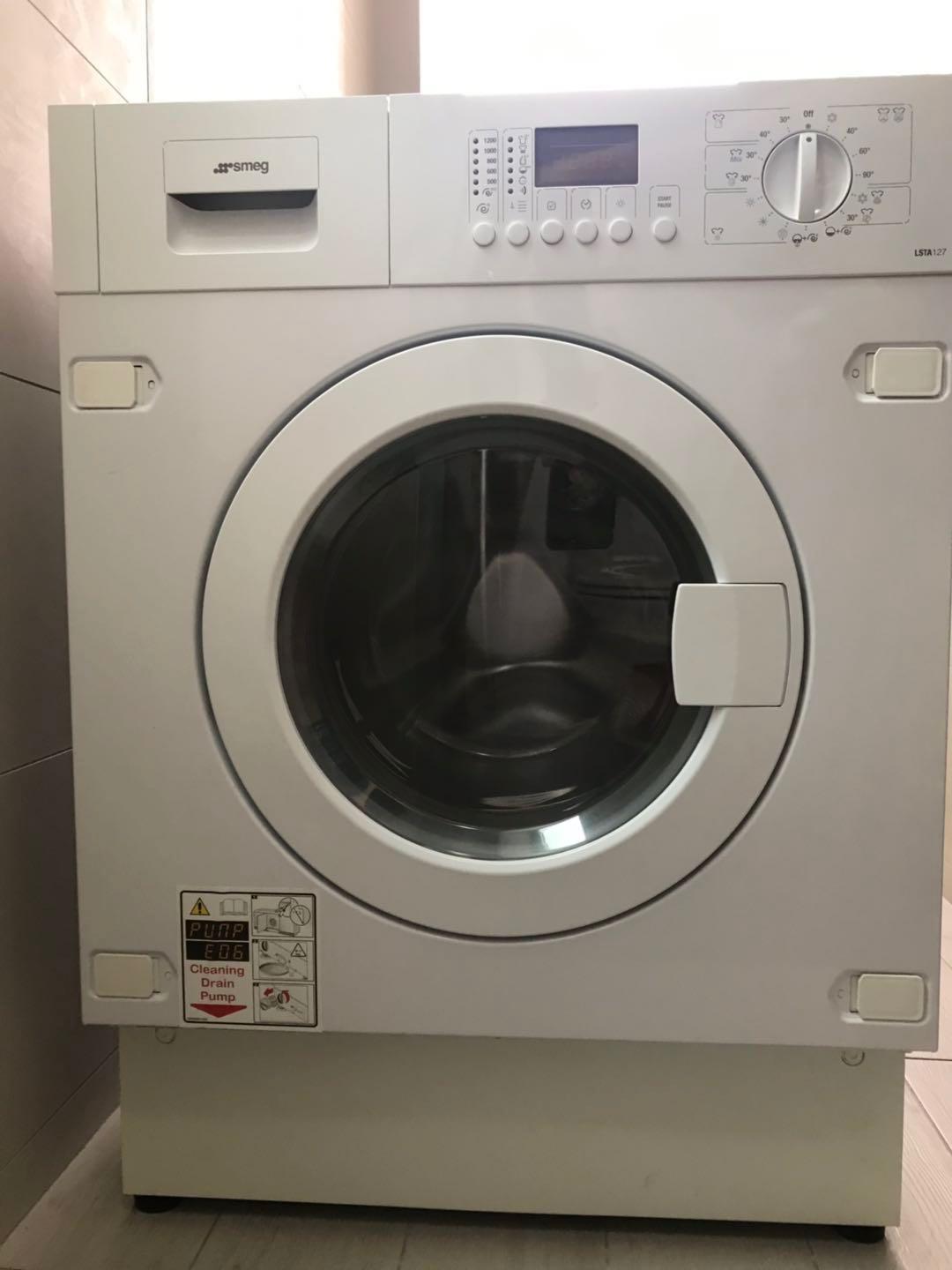 Smeg built hotsell in washing machine