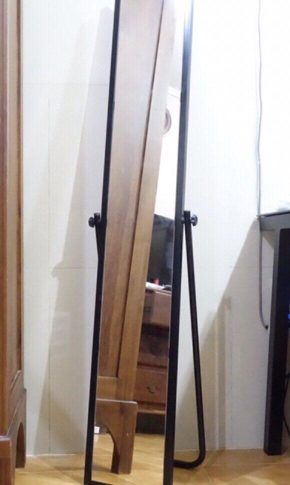 Standing Mirror Kaca Full Body Size Perabotan Rumah Di Carousell