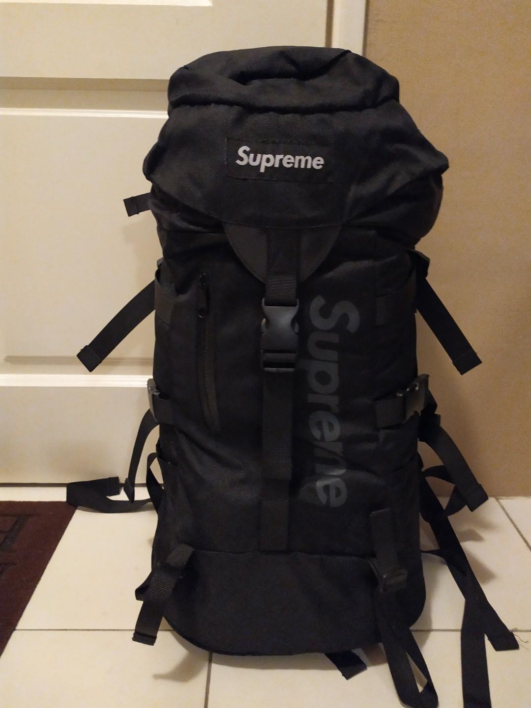 Supreme 23rd Backpack Men s Fashion Bags Backpacks on Carousell