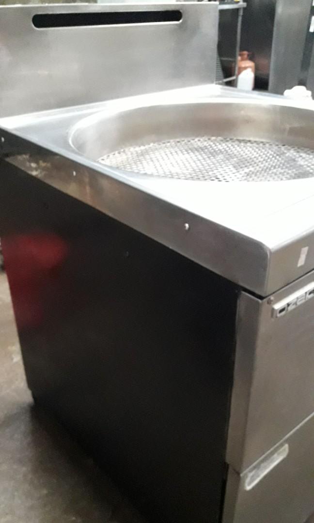 Commercial Gas Deep Fryer Tempura Donut Gas Fryer, Furniture & Home