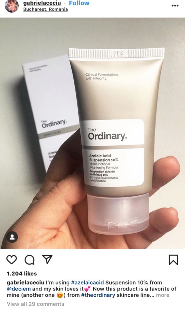 The Ordinary Azelaic Acid On Carousell