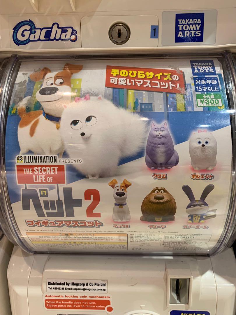 The Secret Life Of Pets Gachapon Toys Games Bricks Figurines